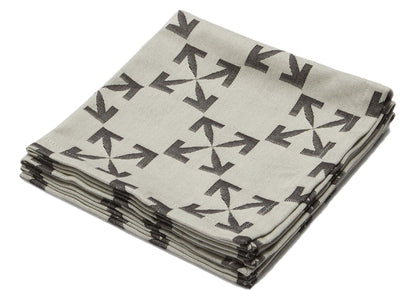 OFF-WHITE Arrow Pattern Napkin Set