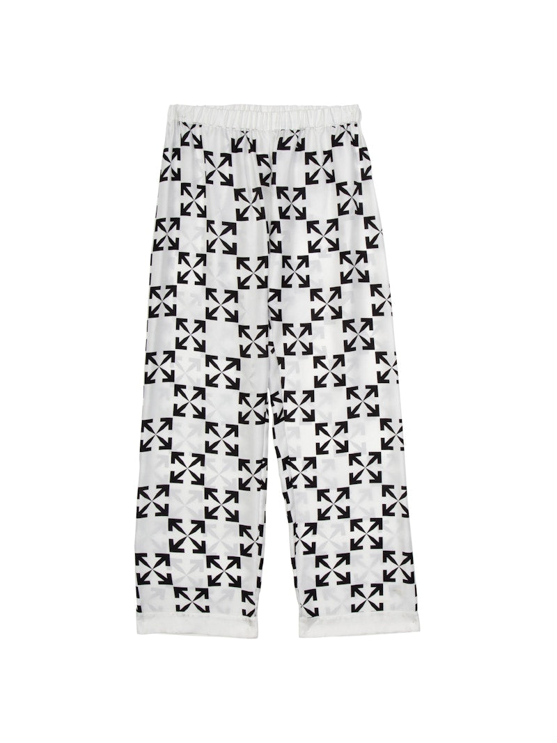OFF-WHITE Arrow Pattern Pajama White/Black