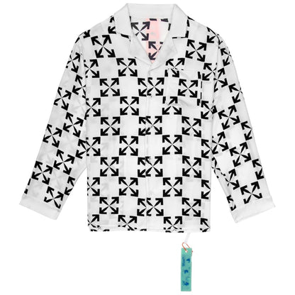 OFF-WHITE Arrow Pattern Pajama White/Black