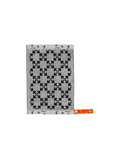 OFF-WHITE Arrow Pattern Towel Set White/Black