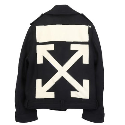 OFF-WHITE Arrow Peacoat Black