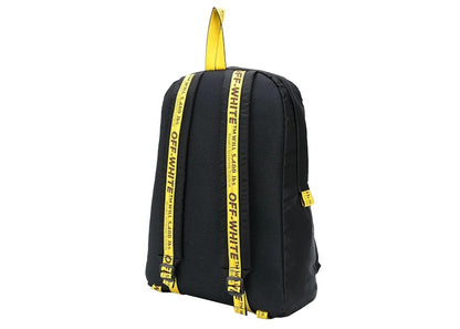 OFF-WHITE Arrow Print Backpack Black/Yellow