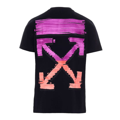 OFF-WHITE Arrow Print Logo Marker S/S Over Tee Navy/Purple