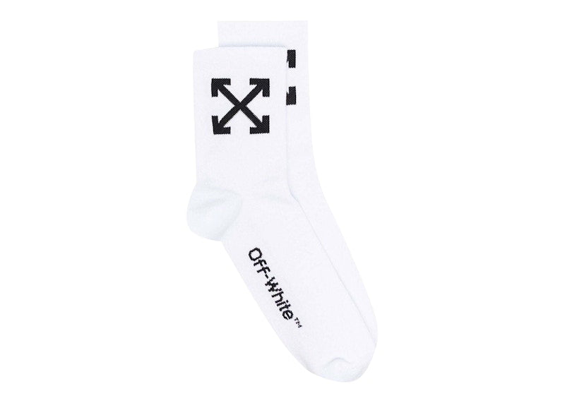 OFF-WHITE Arrow Short Socks White/Black