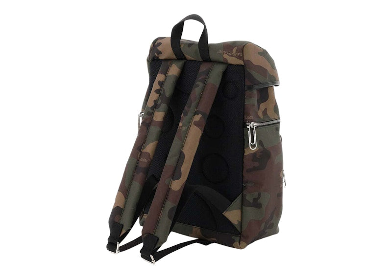 OFF-WHITE Arrow Tuc Backpack Camouflage Multicolor