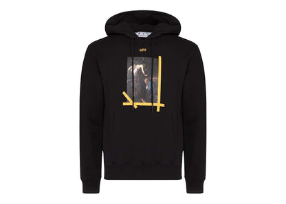 OFF-WHITE Arrows Caravaggio Annunciation Slim Hoodie Black/Multi