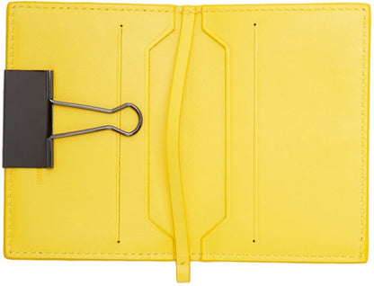OFF-WHITE Arrows Card Holder Yellow Black