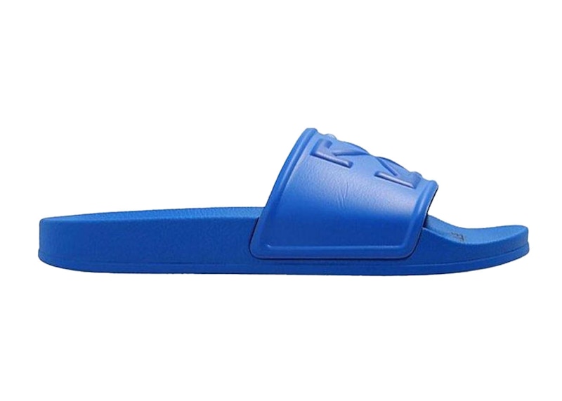 OFF-WHITE Arrows Embossed Slides Blue