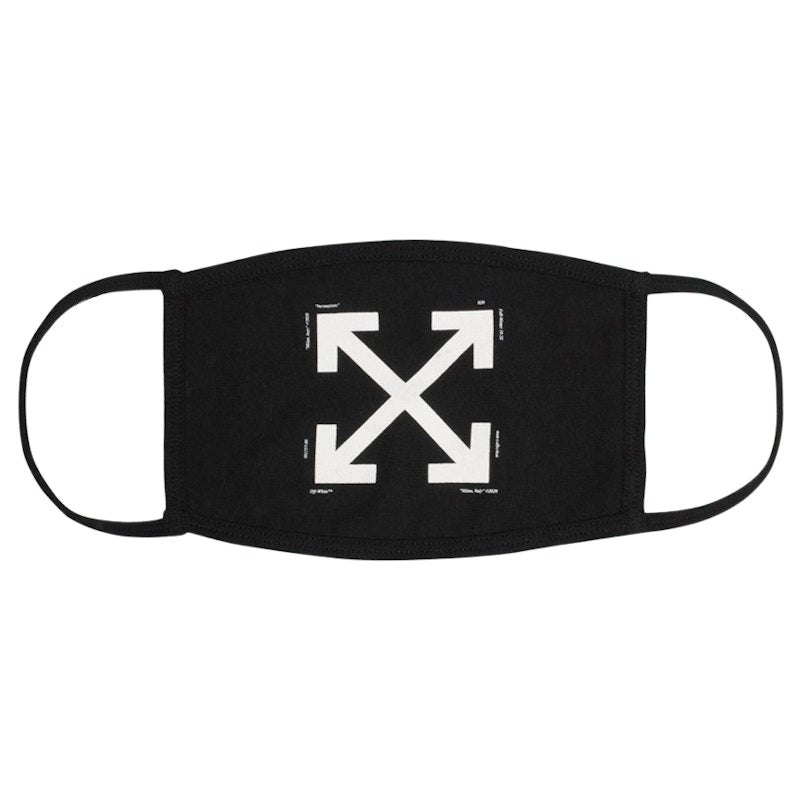 OFF-WHITE Arrows Face Mask Black/White