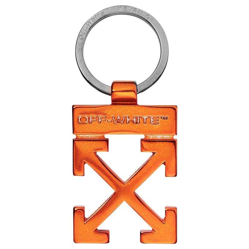 OFF-WHITE Arrows Keychain Orange