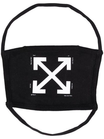 OFF-WHITE Arrows Over The Head Face Mask Black/White