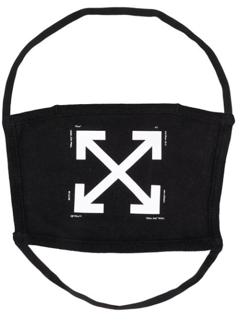 OFF-WHITE Arrows Over The Head Face Mask Black/White
