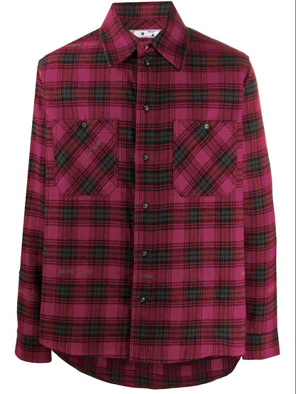 OFF-WHITE Arrows Print Shirt Red