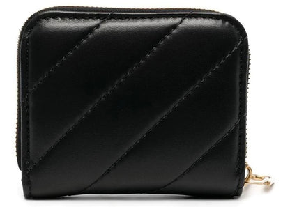 OFF-WHITE Arrows Quilted Leather Wallet Black