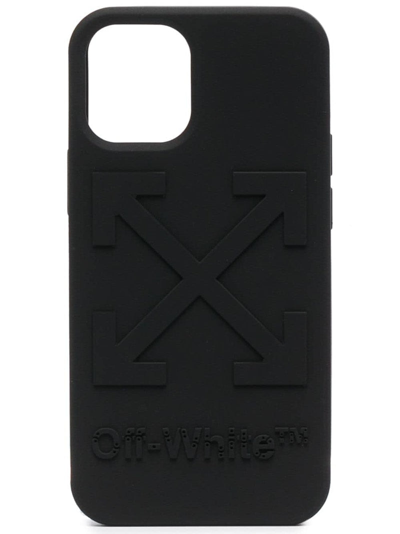OFF-WHITE Arrows Rubber iPhone 12 Mini Case Black