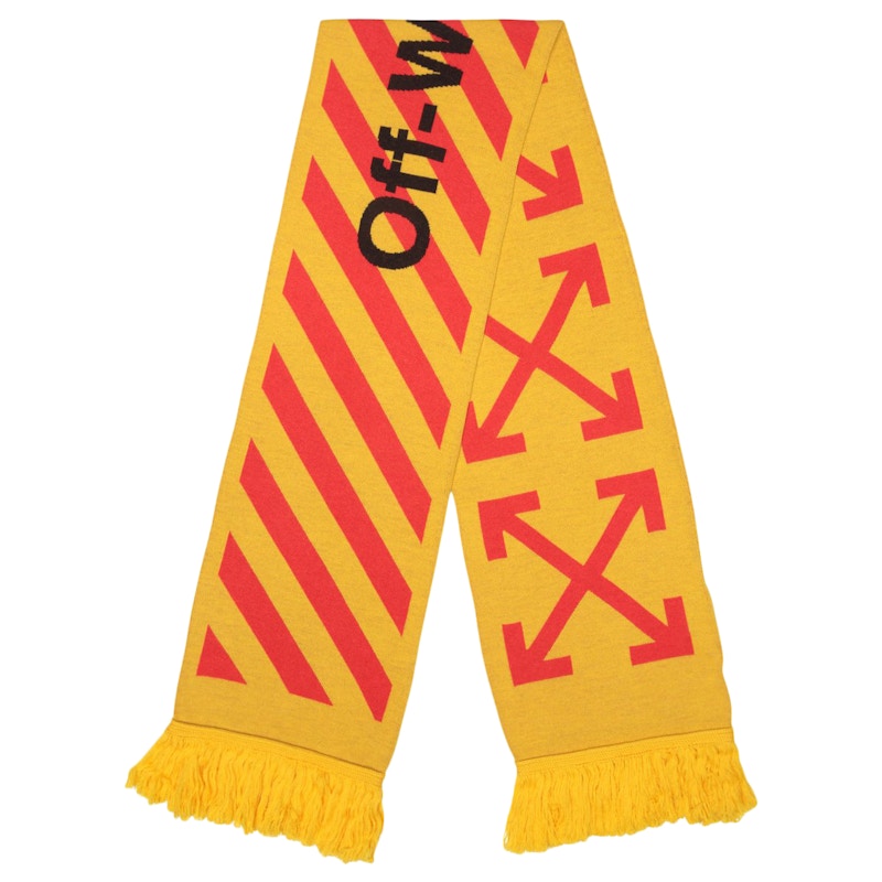 OFF-WHITE Arrows Scarf Yellow/Orange