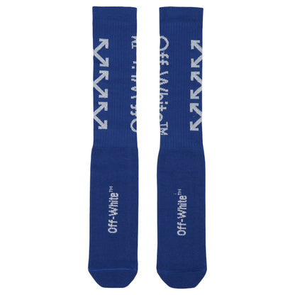 OFF-WHITE Arrows Socks (SS19) Blue/Grey