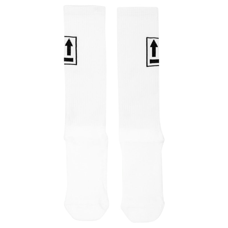 OFF-WHITE Arrows Socks (SS19) White/Black