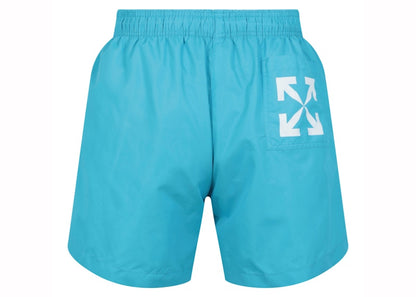 OFF-WHITE Arrows Swim Shorts Blue