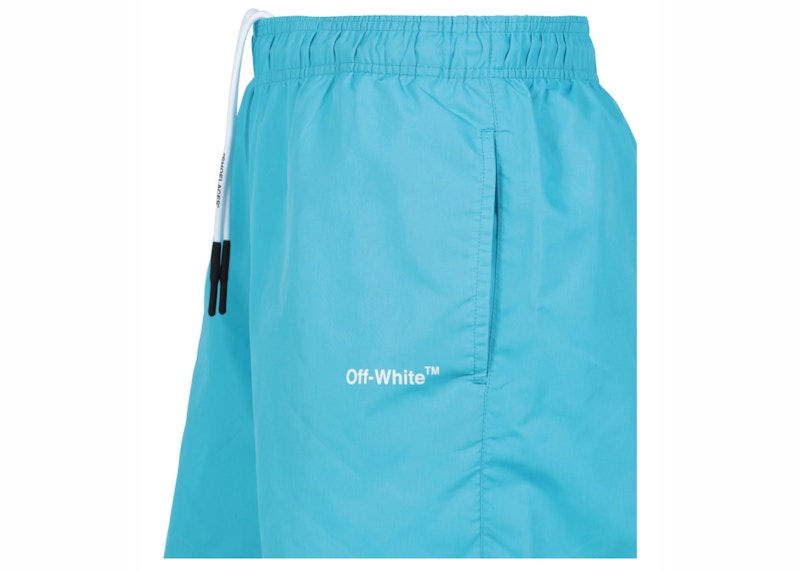 OFF-WHITE Arrows Swim Shorts Blue