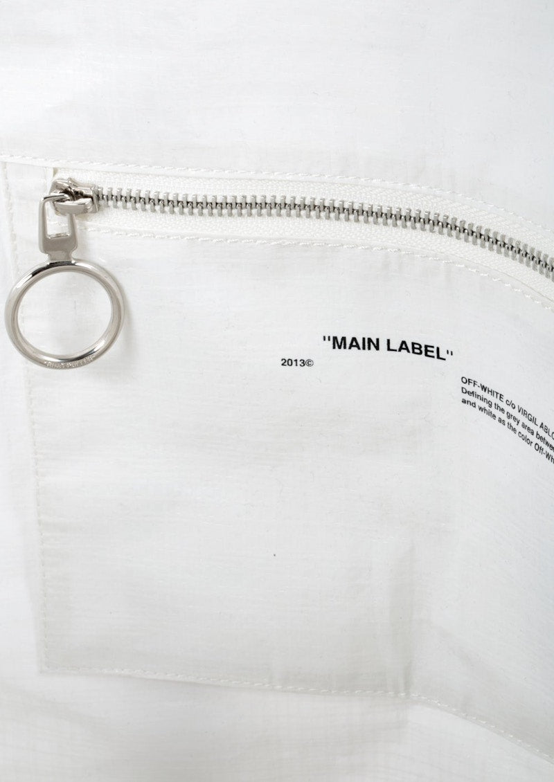 OFF-WHITE Arrows Tote Bag White Black