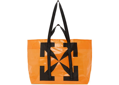 OFF-WHITE Arrows Tyvek Tote Orange/Black