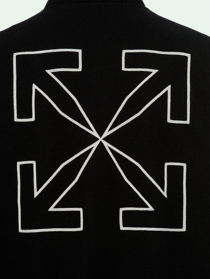 OFF-WHITE Arrows Varsity Jacket Black/White
