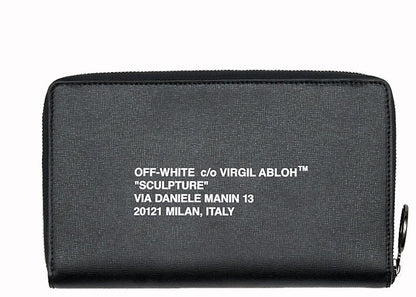 OFF-WHITE Arrows Wallet Black White