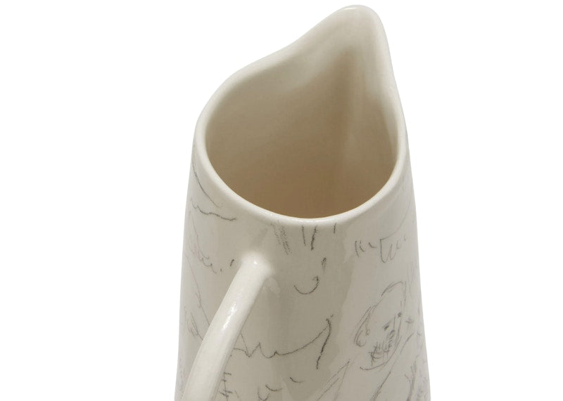 OFF-WHITE Art Print Ceramic Jug