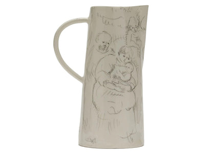 OFF-WHITE Art Print Ceramic Jug