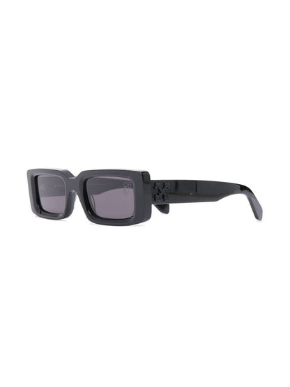 OFF-WHITE Arthur Square Frame Sunglasses Black/Black (OWRI023R21PLA0011001)