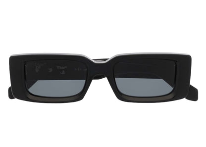 OFF-WHITE Arthur Square Frame Sunglasses Black/White (OERI016Y21PLA0011007)