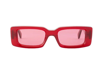 OFF-WHITE Arthur Sunglasses Red (OERI127S24PLA0012828)