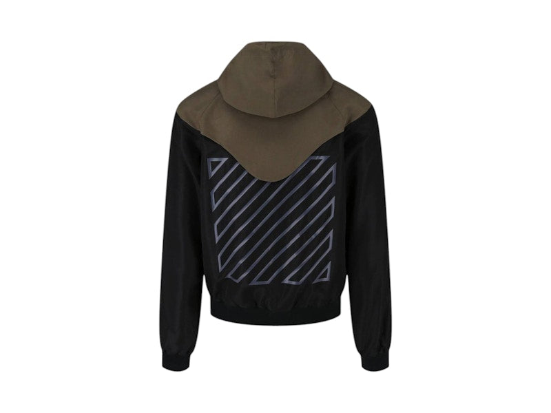 OFF-WHITE Athleisure Diag Outline Tracktop Black