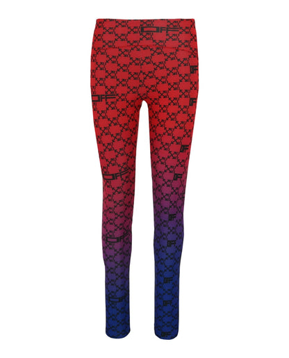 OFF-WHITE Athletic Monogram Leggings Red