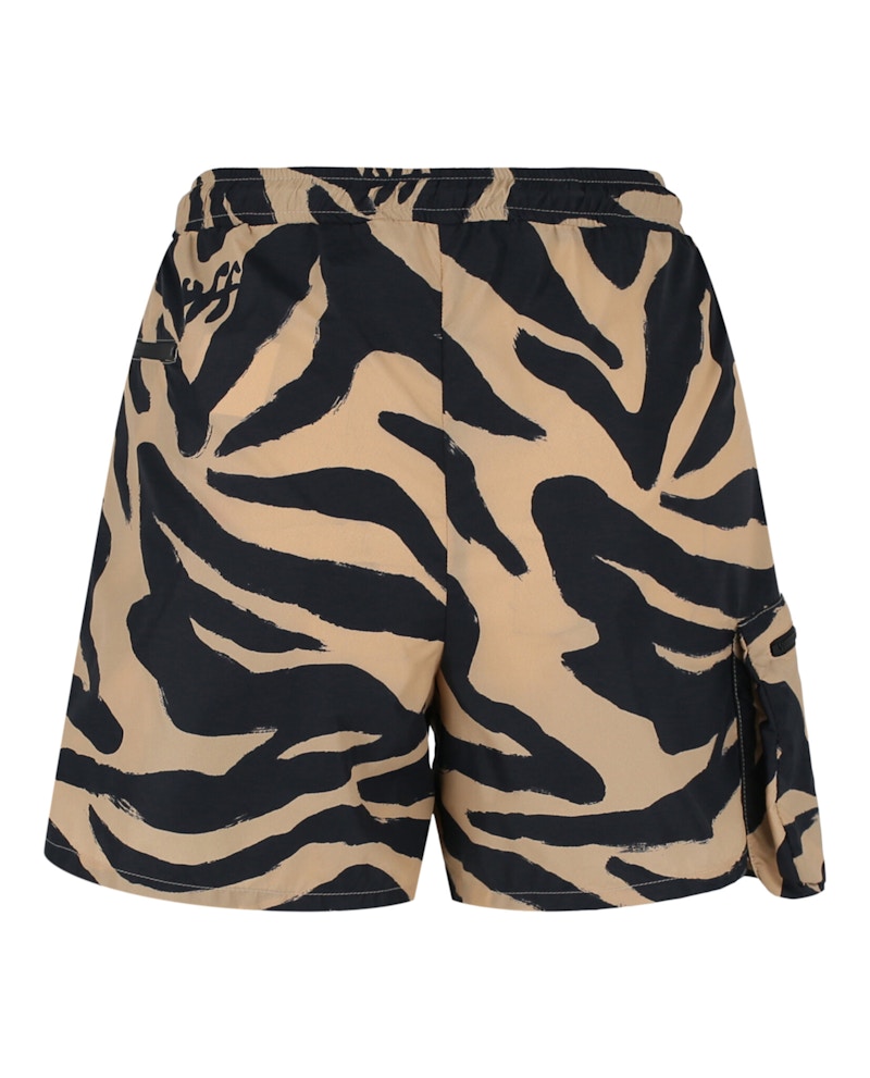 OFF-WHITE Athletic Zebra Nylon Shorts Multi