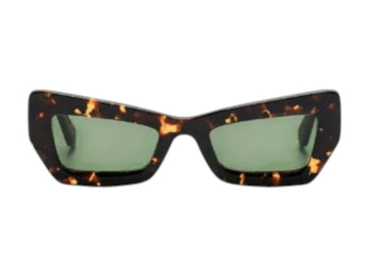OFF-WHITE Aurora Sunglasses Havana Green (OERI137F24PLA0016055)