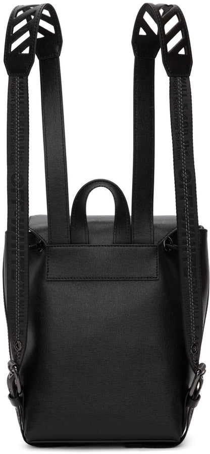 OFF-WHITE Backpack Diag Black White