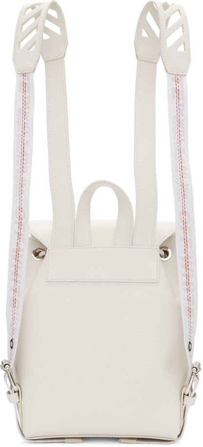 OFF-WHITE Backpack Diag Off White Black