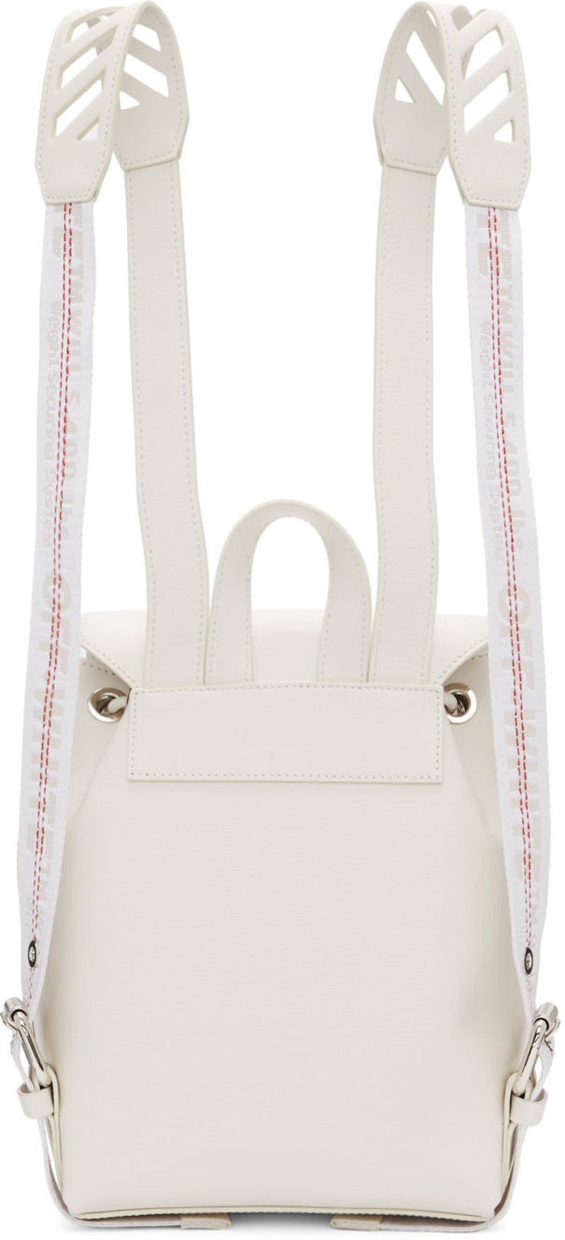 OFF-WHITE Backpack Diag Off White Black