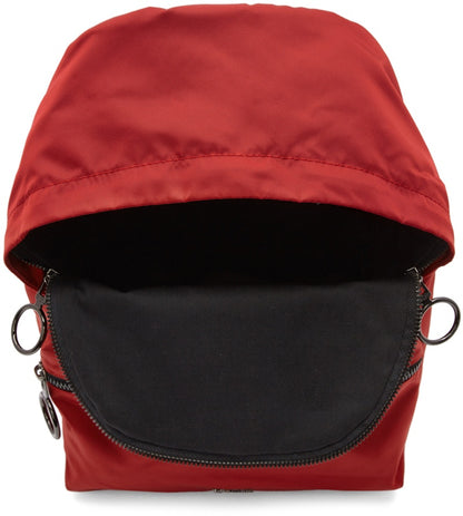 OFF-WHITE Backpack Nylon Mini Red