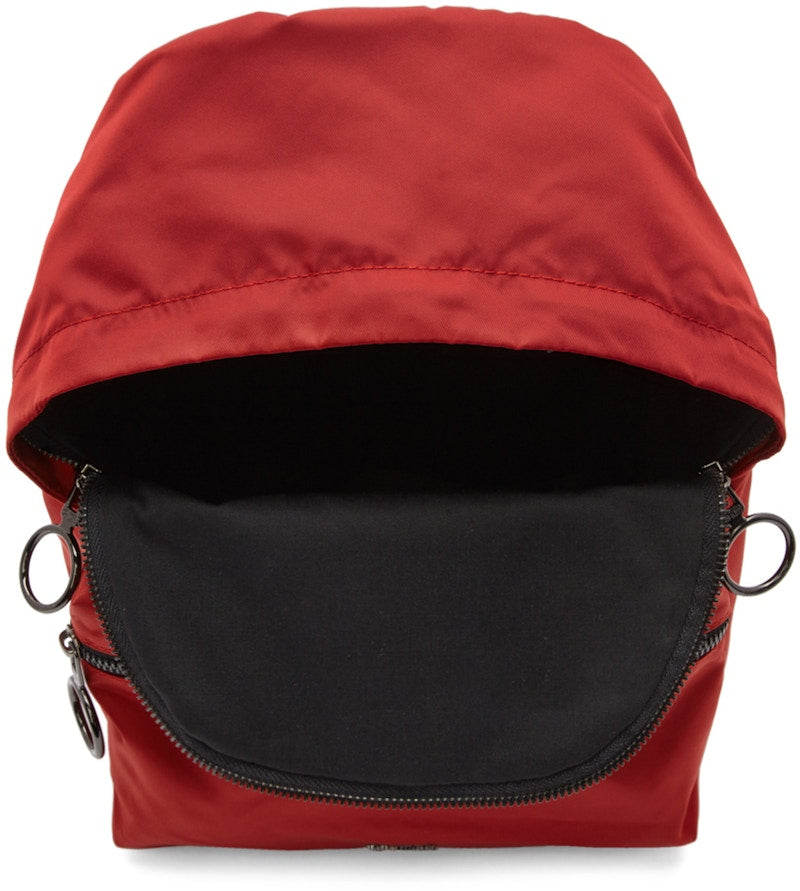 OFF-WHITE Backpack Nylon Mini Red