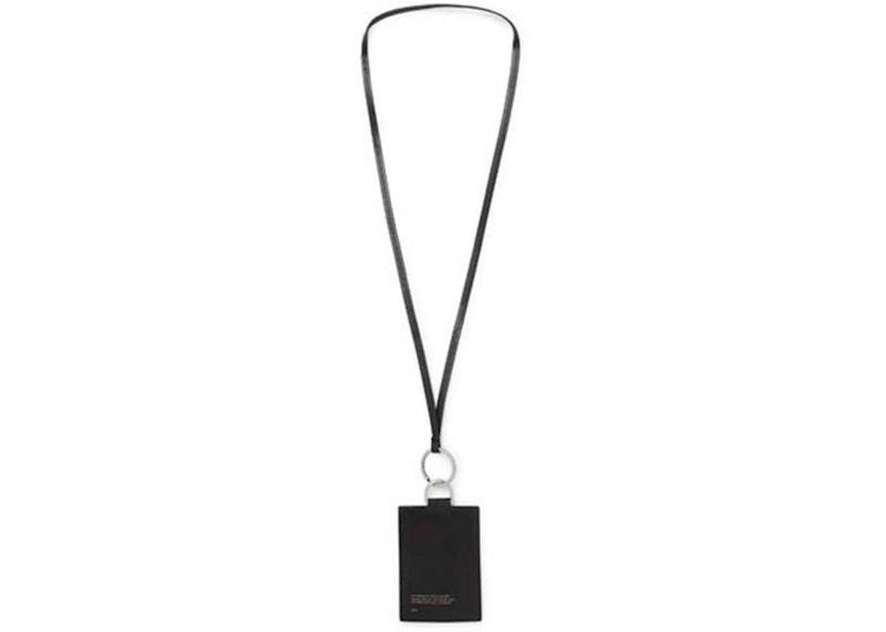 OFF-WHITE Badge Card Holder Black