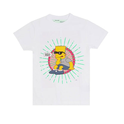 OFF-WHITE Bart Glasses T-shirt White