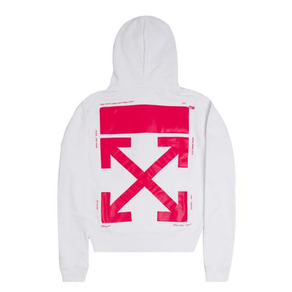 OFF-WHITE Bart Hoodie White