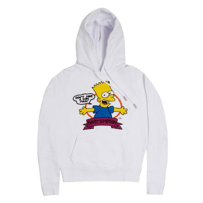 OFF-WHITE Bart Hoodie White