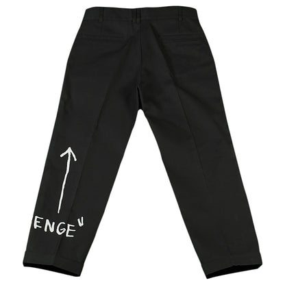 OFF-WHITE Basquiat Chino Pants Black/White