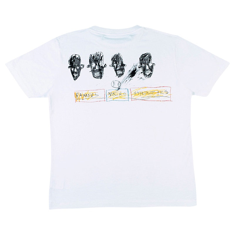 OFF-WHITE Basquiat Graphic T-shirt White/Multicolor
