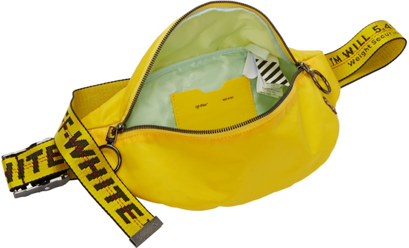 OFF-WHITE Fannypack Nylon Yellow