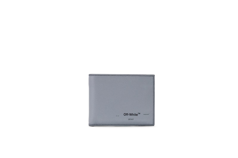 OFF-WHITE Bifold Wallet Silver